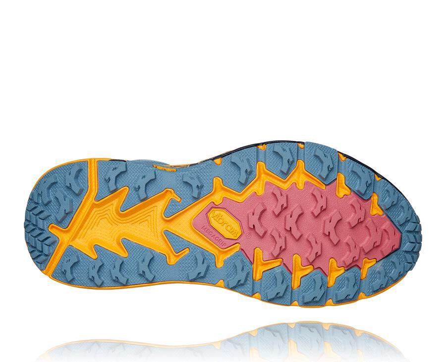 Hoka One One Womens Trail Shoes - Speedgoat Mid GORE-TEX 2 - Blue - ESIA17286